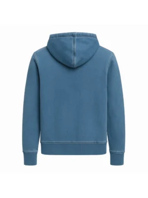 Blue Denim Hooded Jacket