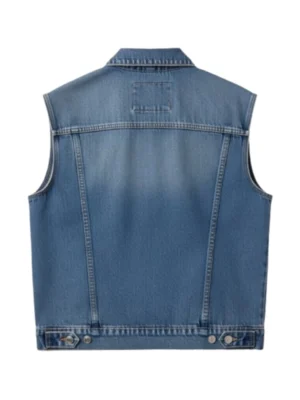 Blue Denim Vest