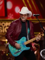 A Grand Ole Opry Christmas Brad Paisley Maroon Jacket