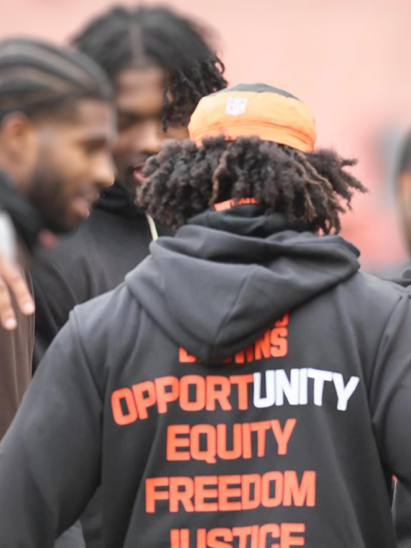 Cleveland Browns Inspire Change Social Justice Hoodie