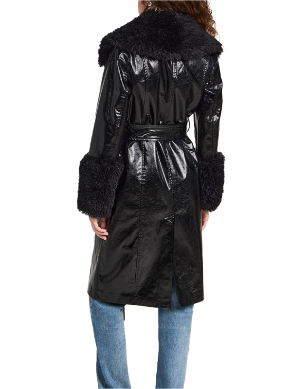 Daddy Issues Season 02 Aimee Lou Wood Black Coat