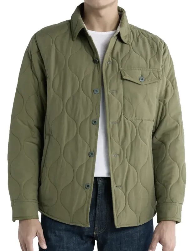 Davey Fisher Finding Mr. Christmas S02 Green Jacket