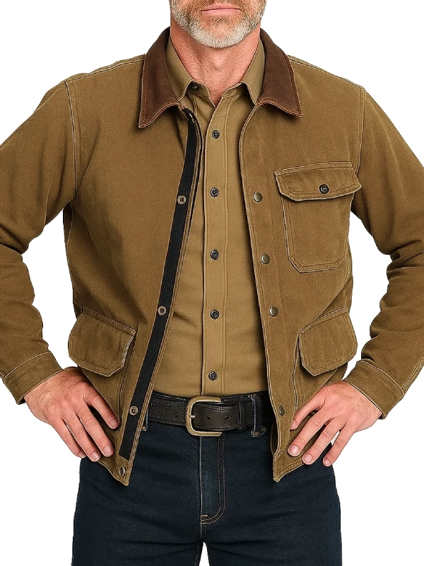 Eric-Bana-Untamed-Season-1-2025-Kyle-Turner-Brown-Cotton-Jacket-1