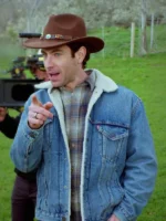 Finding Mr. Christmas S02 Robbie Simpson Denim Jacket