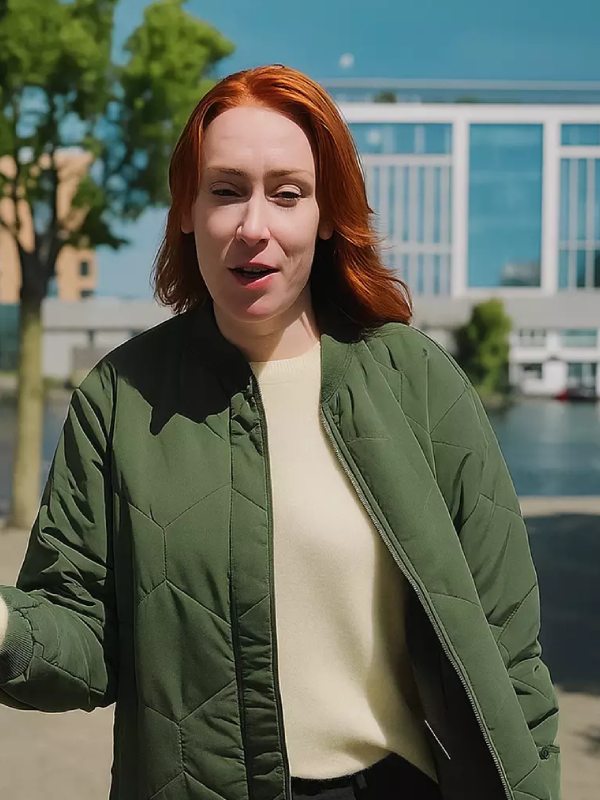 Hannah Fry Green Jacket The Infinite Explorer
