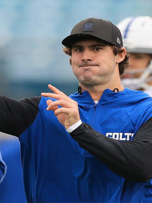 Indianapolis Colts Sideline Daniel Jones Jacket