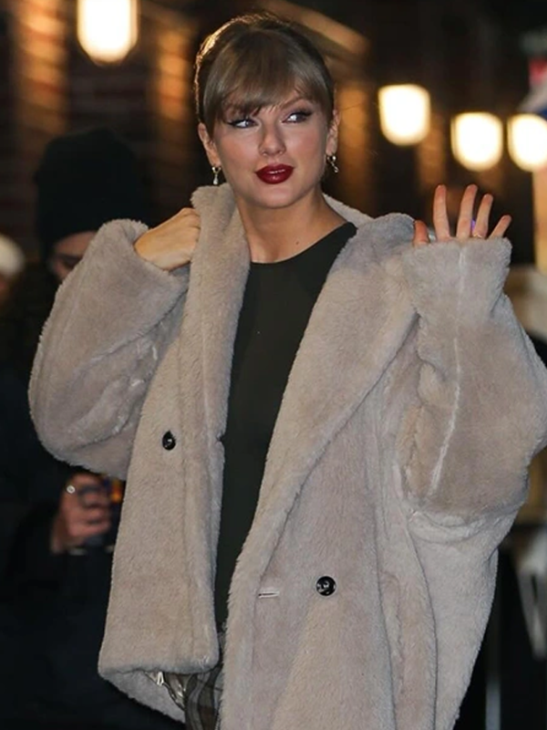 Late Show With Stephen Colbert Taylor Swift Coat