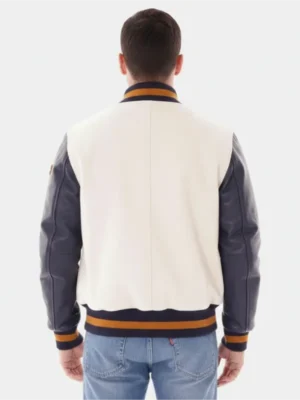 Men Varsity Wool Jacket