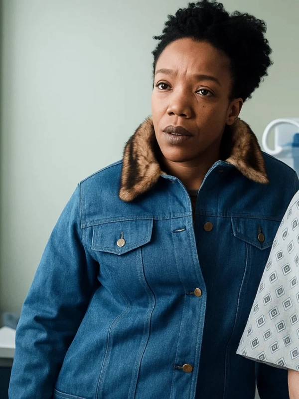Naomi-Ackie-Sorry-Baby-Denim-Jacket