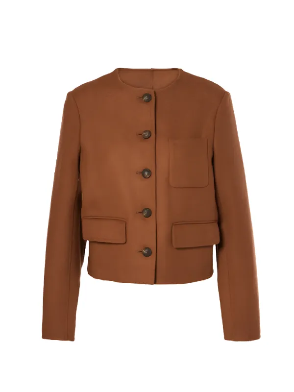 Nina Hobbs Mayor Of Kingstown S04 Brown Jacket