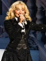 Sabrina-Carpenter-Grammy-Awards-2025-Black-Sequin-Blazer