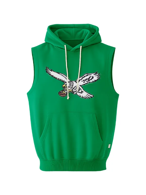 Saquon Barkley Philadelphia Eagles Sleeveless Hoodie