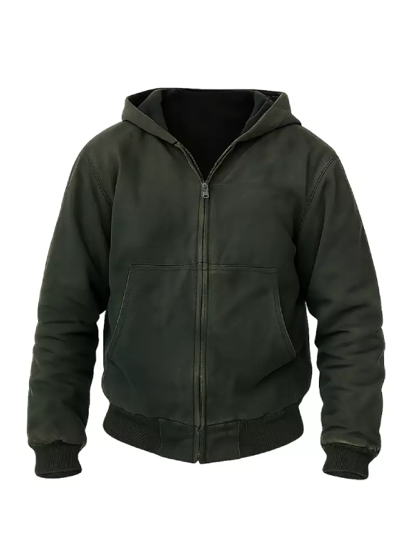 Simu Liu The Copenhagen Test Green Jacket