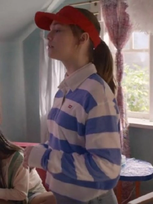 The-Baby-Sitters-Club-S2-Sophie-Grace-Rugby-T-Shirt-Stripe-Rugby-Jersey