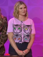The-Today-Show-2025-Jenna-Bush-Hager-Cat-Print-T-Shirt