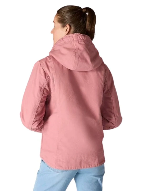 Women Sherpa Lined Jacket Pink