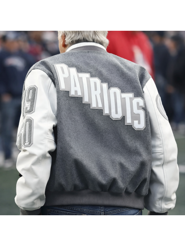 AFC-Robert-Kraft-Grey-Jacket
