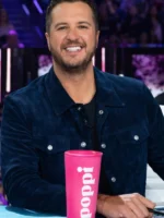 American Idol S08 Luke Bryan Suede Jacket