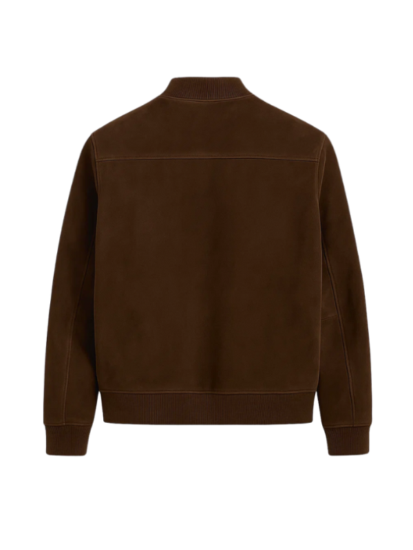 Bugonia-Interview-Jesse-Plemons-Brown-Suede-Jacket