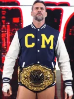CM Punk Steiner Bros Varsity Jacket
