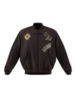 CNY Modern China 3 Stripes Padded Bomber Jacket