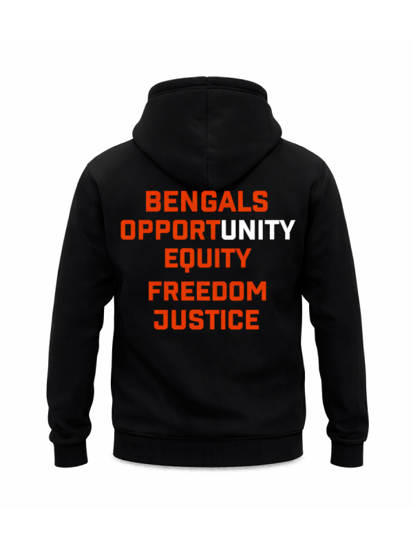 Cincinnati Bengals 2025 Inspire Change Hoodie