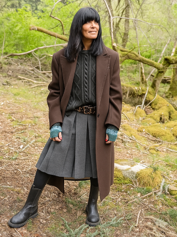 Claudia-Winkleman-The-Celebrity-Traitors-Brown-Coat