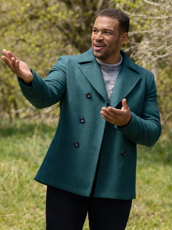 Finding Mr. Christmas S02 Marcus Brodie Coat