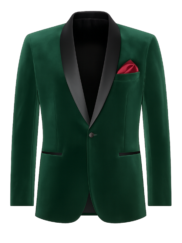 Finding Mr.-Christmas S02 TV-Show Jonathan Bennett Green Blazer