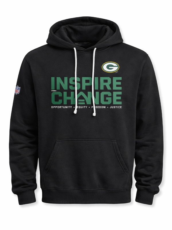 Green Bay Packers 2025 Inspire Change Hoodie