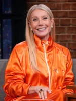 Gwyneth Paltrow Marty Supreme Orange Tracksuit