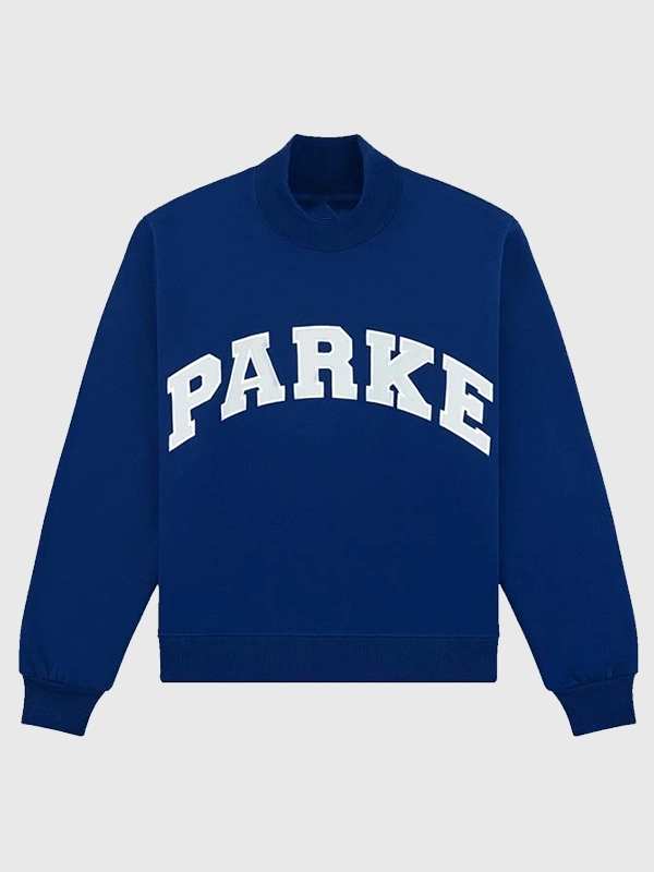 Holiday Varsity Turtleneck Sweatshirt
