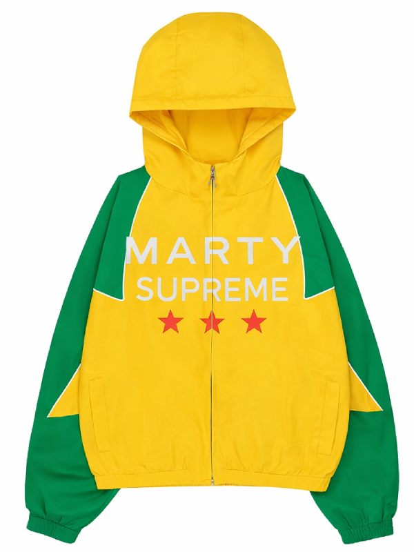 Hooded Jacket Yellow