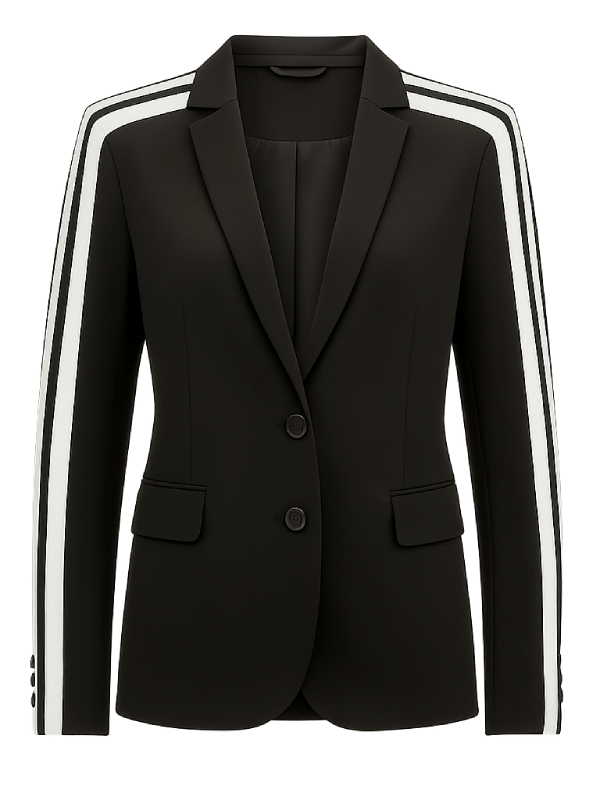 Hudson-and-Rex-S08-Dr.-Sarah-Truong-Mayko-Nguyen-Striped-Blazer