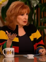 Joy-Behar-The-View-Striped-Jacket