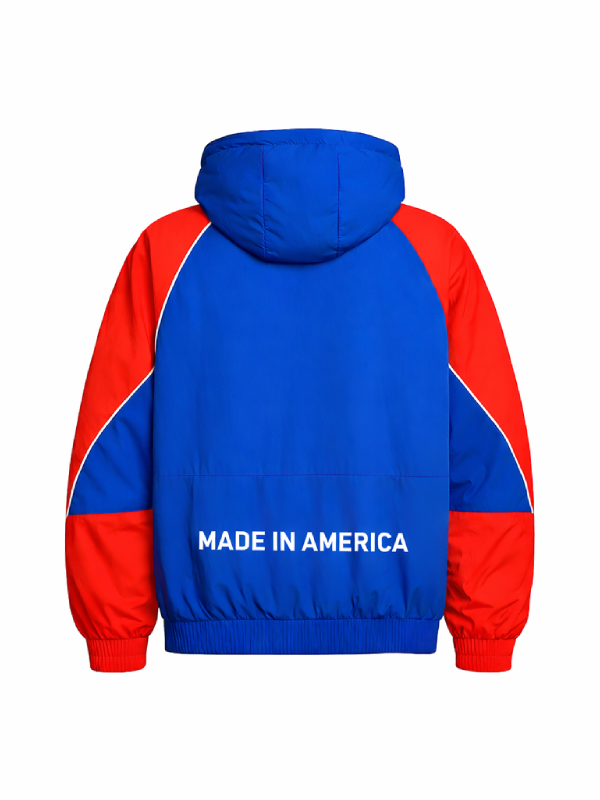 Karl Anthony Towns Blue Hooded Jacket