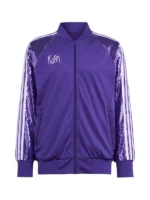 KoRn Purple Sequin Track Jacket