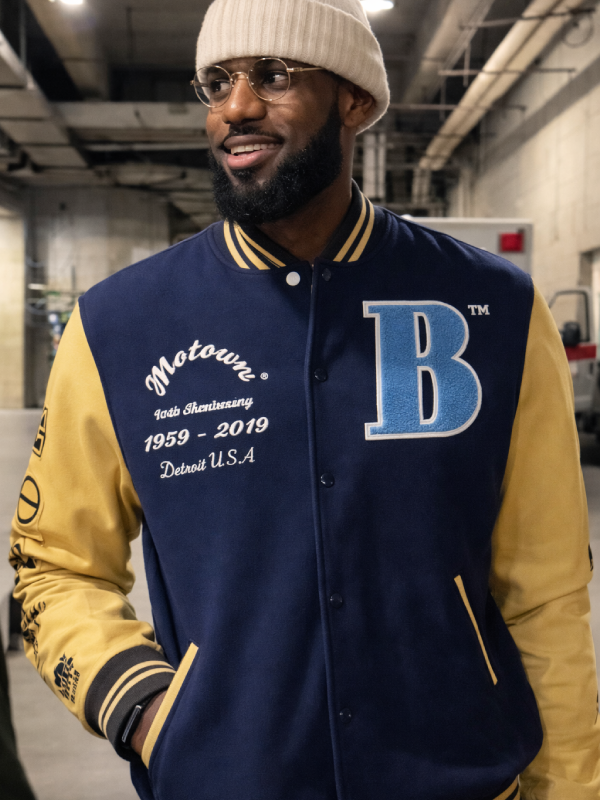 LeBron James Motown Varsity Jacket