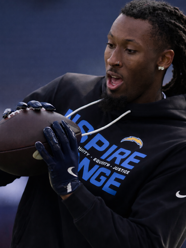 Los Angeles Chargers 2025 Inspire Change Hoodie