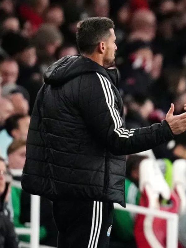 Manager-Marco-Silva-Black-Puffer-Jacket