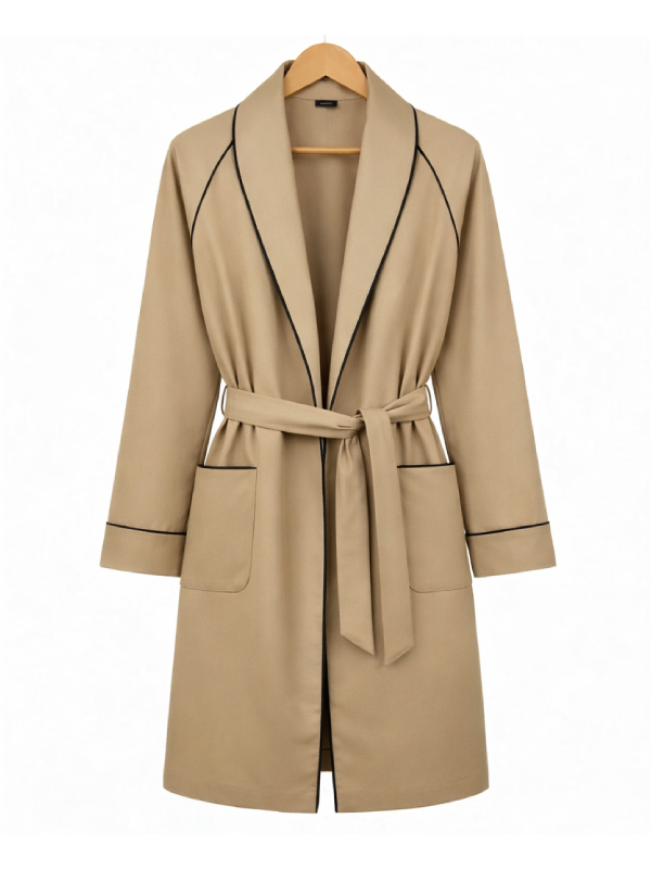 Marty Supreme 2025 Movie Timothee Chalamet Beige Long Coat