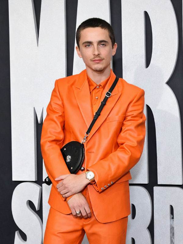 Marty Supreme Premiere Timothee Chalamet Blazer