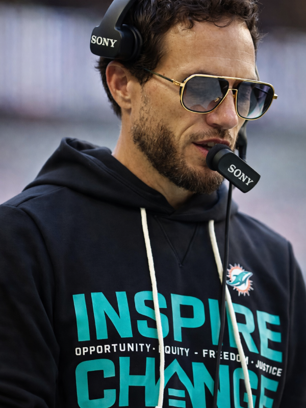 Miami Dolphins Inspire Change 2025 Hoodie Mike McDaniel