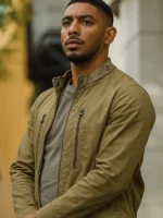 NCIS-Sydney-Sean-Sagar-Green-Jacket