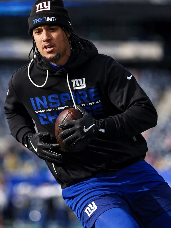 New York Giants 2025 Inspire Change Hoodie