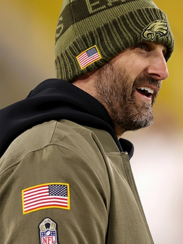 Nick Sirianni Eagles 2025 Salute To Service 2025 Jacket