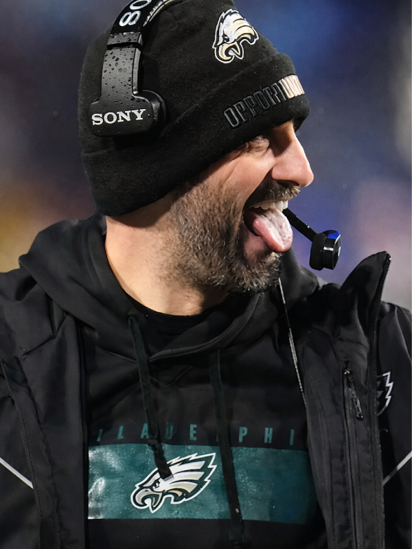 Nick Sirianni Eagles Black Jacket