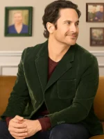 Oliver-Hudson-A-Merry-Little-Ex-Mas-Green-Blazer