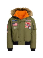 Olympic 2026 Team USA Down Green Jacket