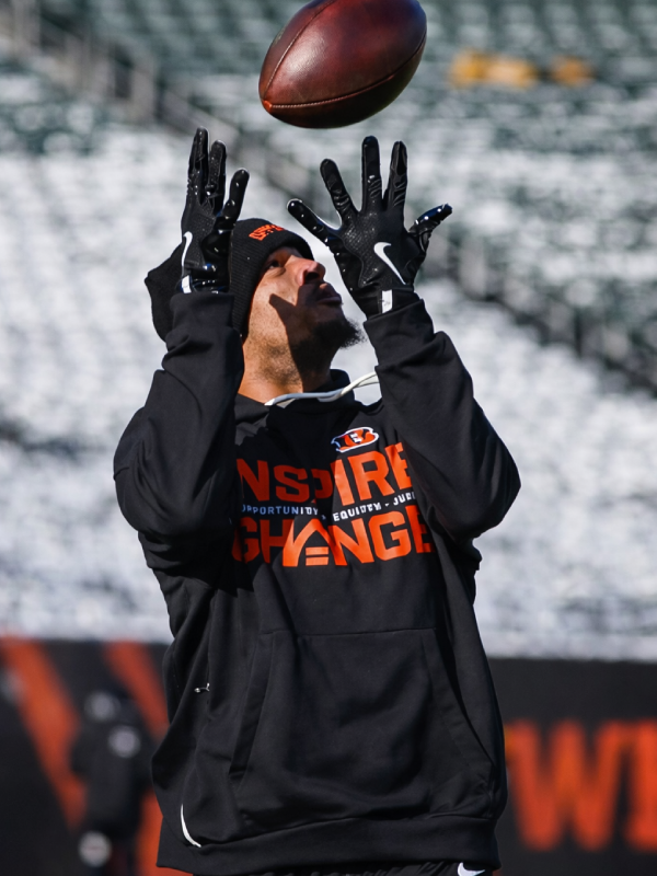 Opportunity Equity Freedom Justice Inspire Change 2025 Hoodie Black